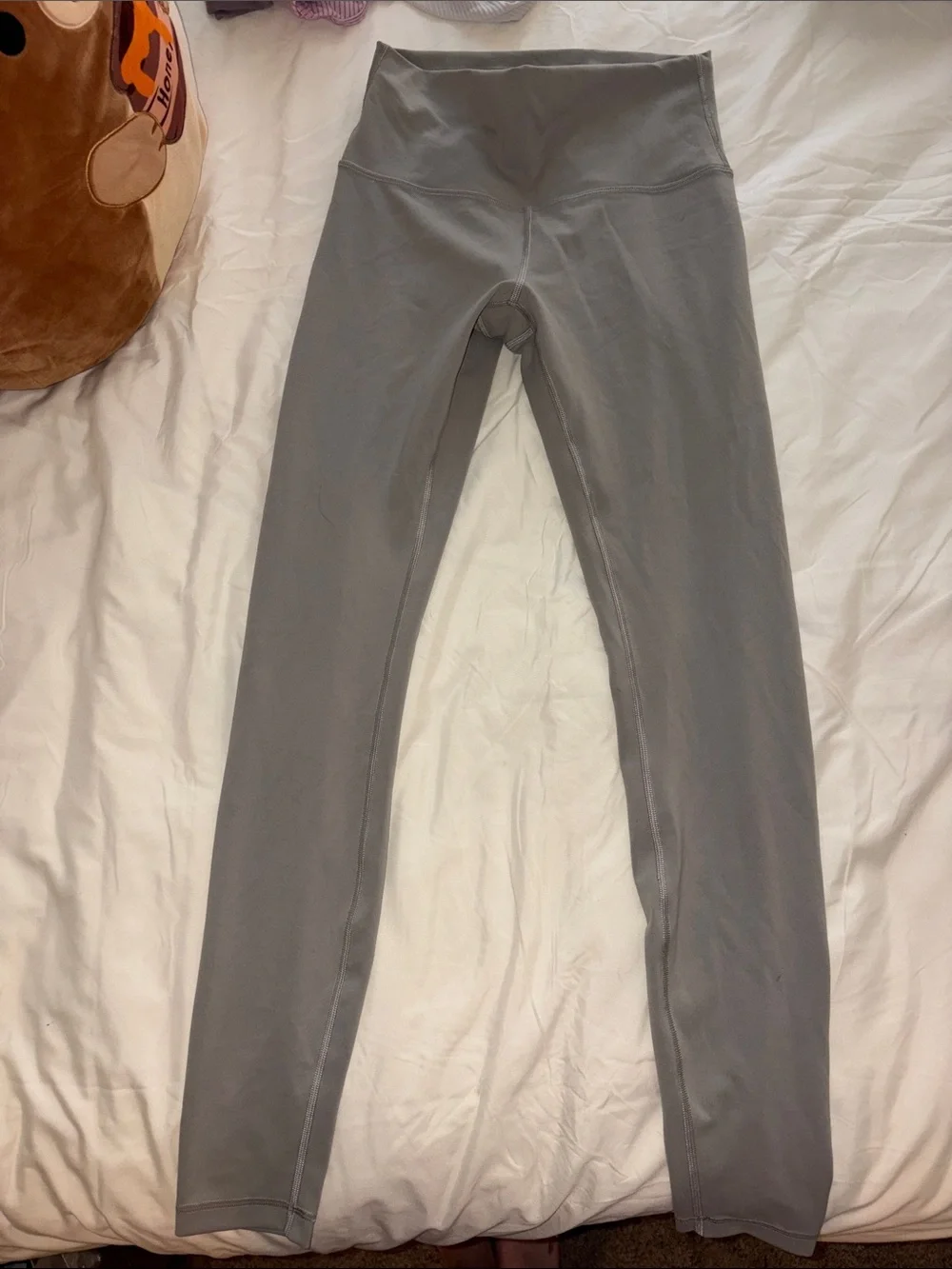 Lululemon Gray High-Waist Leggings